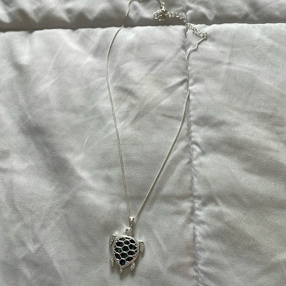 opal turtle necklace
